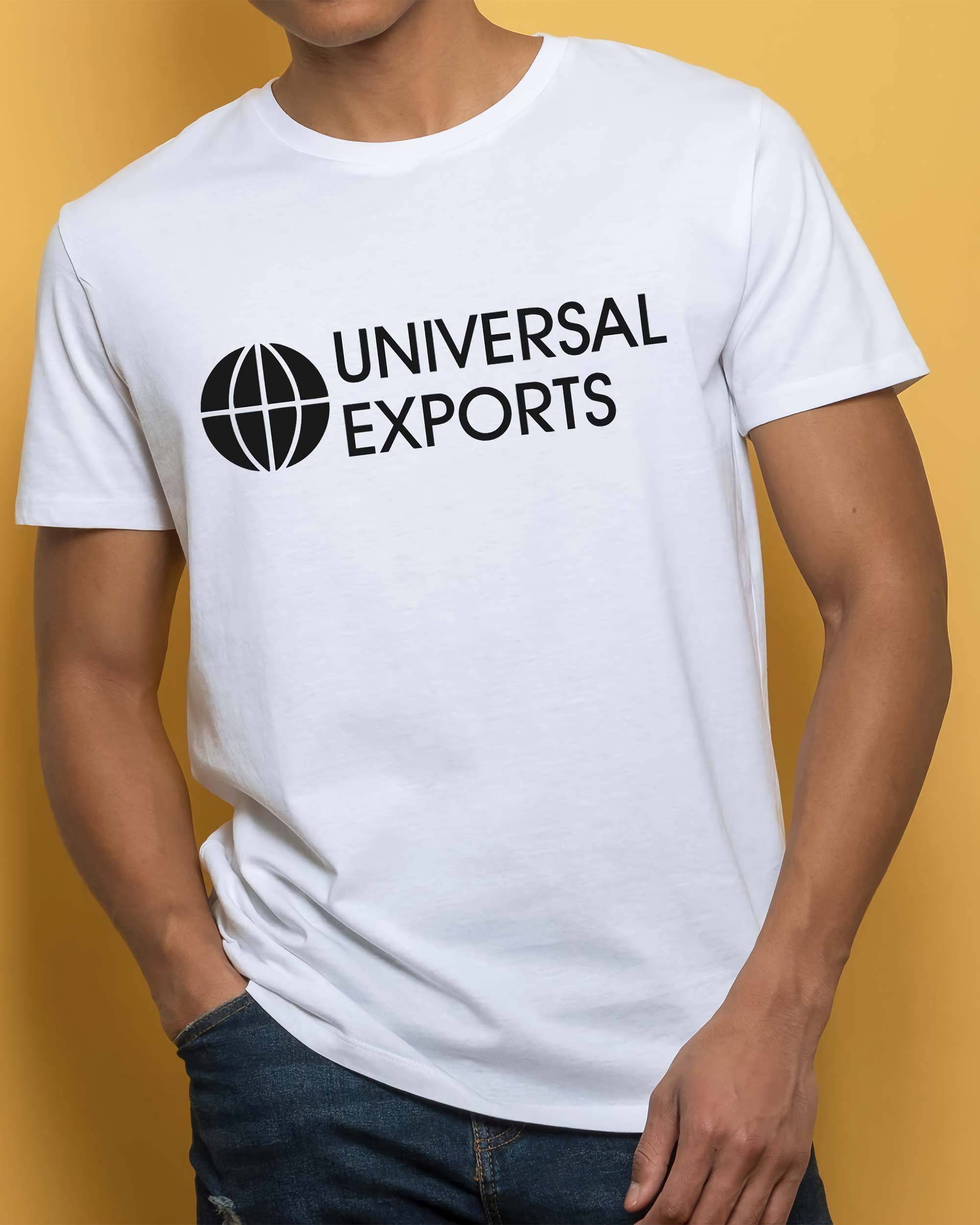 T-shirt Universal Exports de couleur Blanc