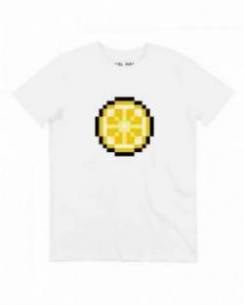 T-shirt Pixel Citron Grafitee