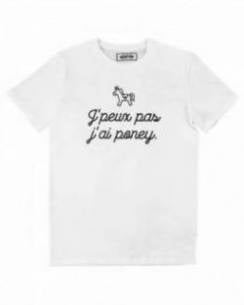 T-shirt J’peux Pas J’ai Poney Grafitee