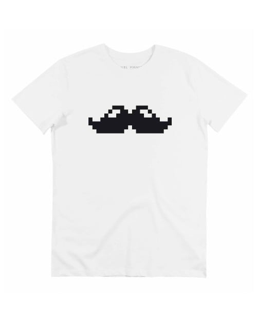 T-shirt Emoji Moustache Grafitee