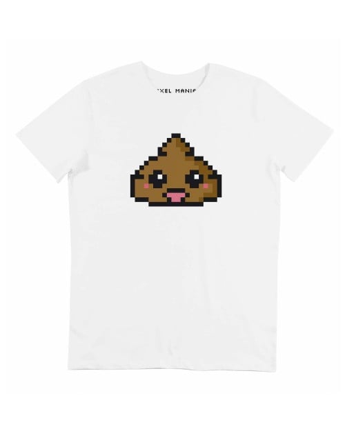 T-shirt Pixel Poop Grafitee
