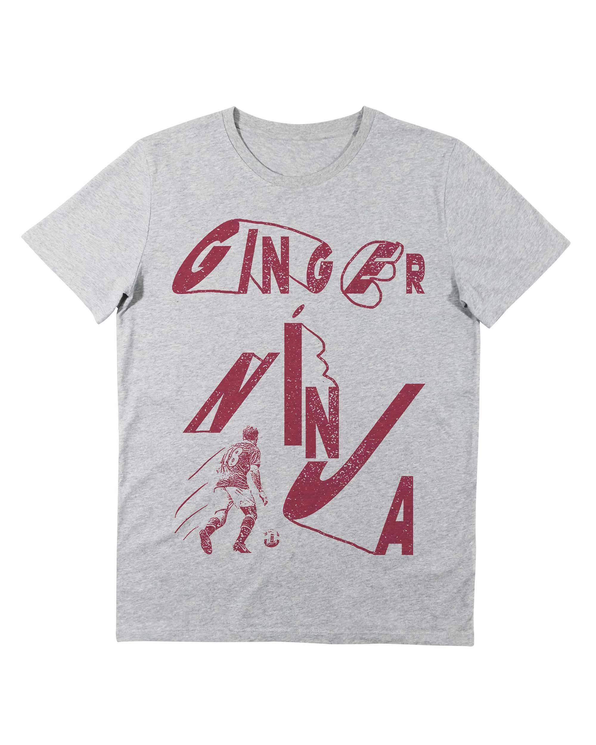 T-shirt Paul Scholes de couleur Blanc par Sucker For Soccer