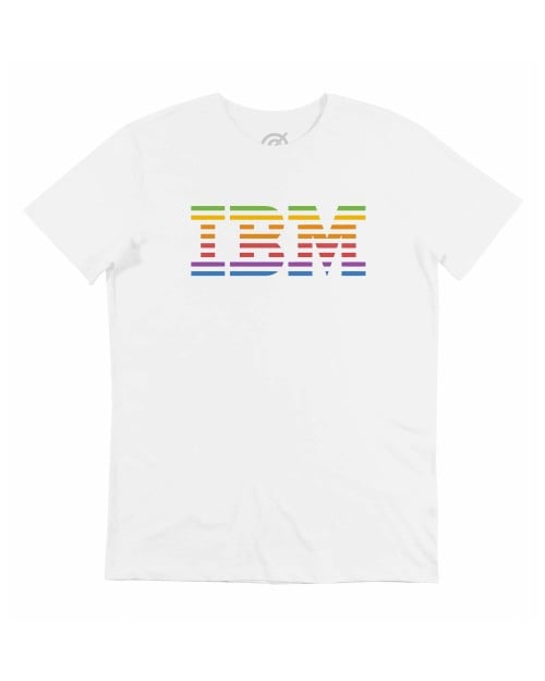 T-shirt IBM vs. Apple Grafitee