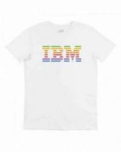 T-shirt IBM vs. Apple Grafitee