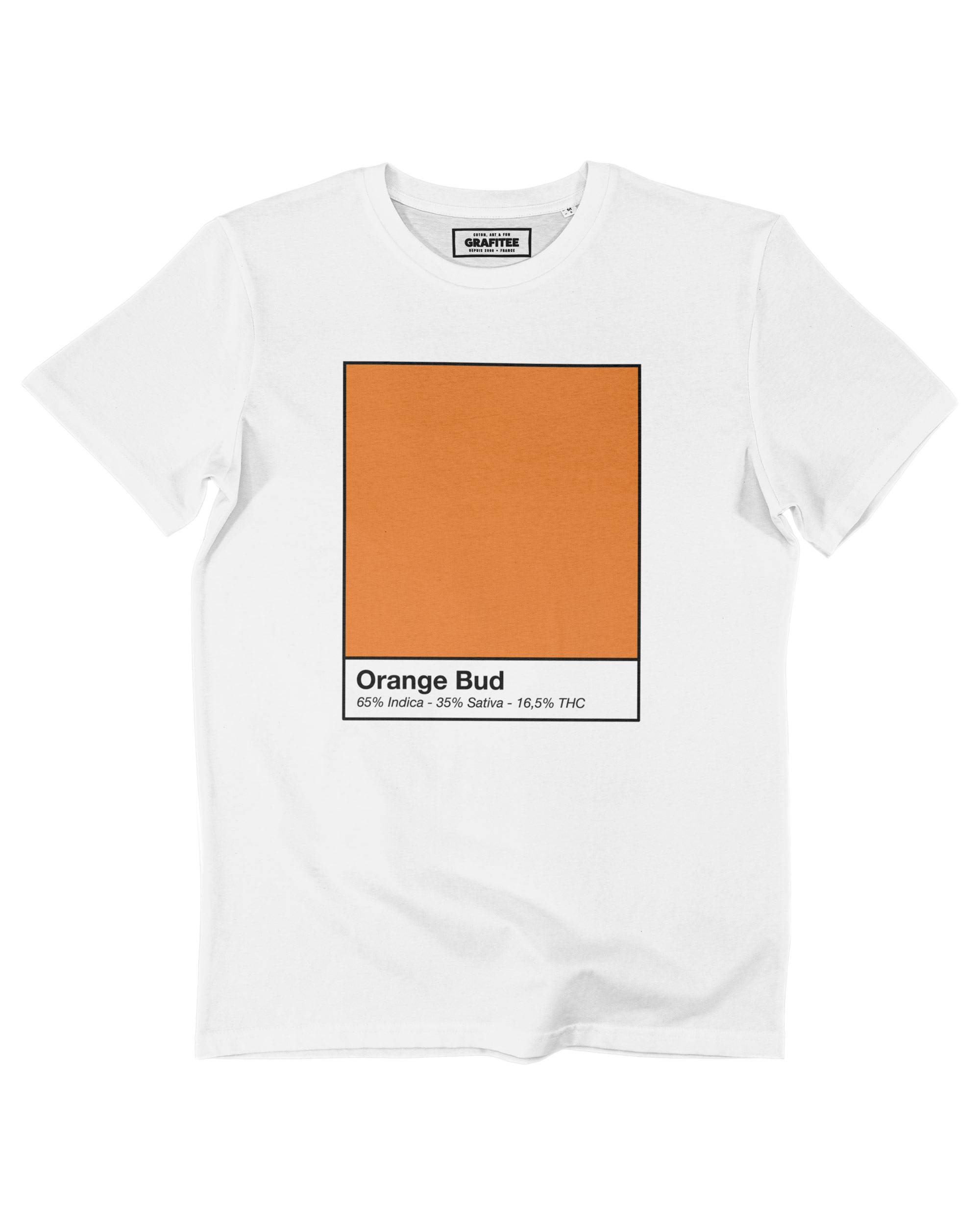 T-shirt Orange Bud Grafitee