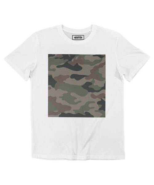 T-shirt Camo Rectangle Grafitee