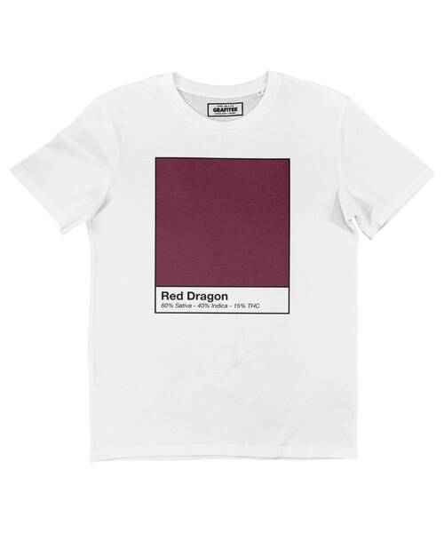 T-shirt Red Dragon Grafitee