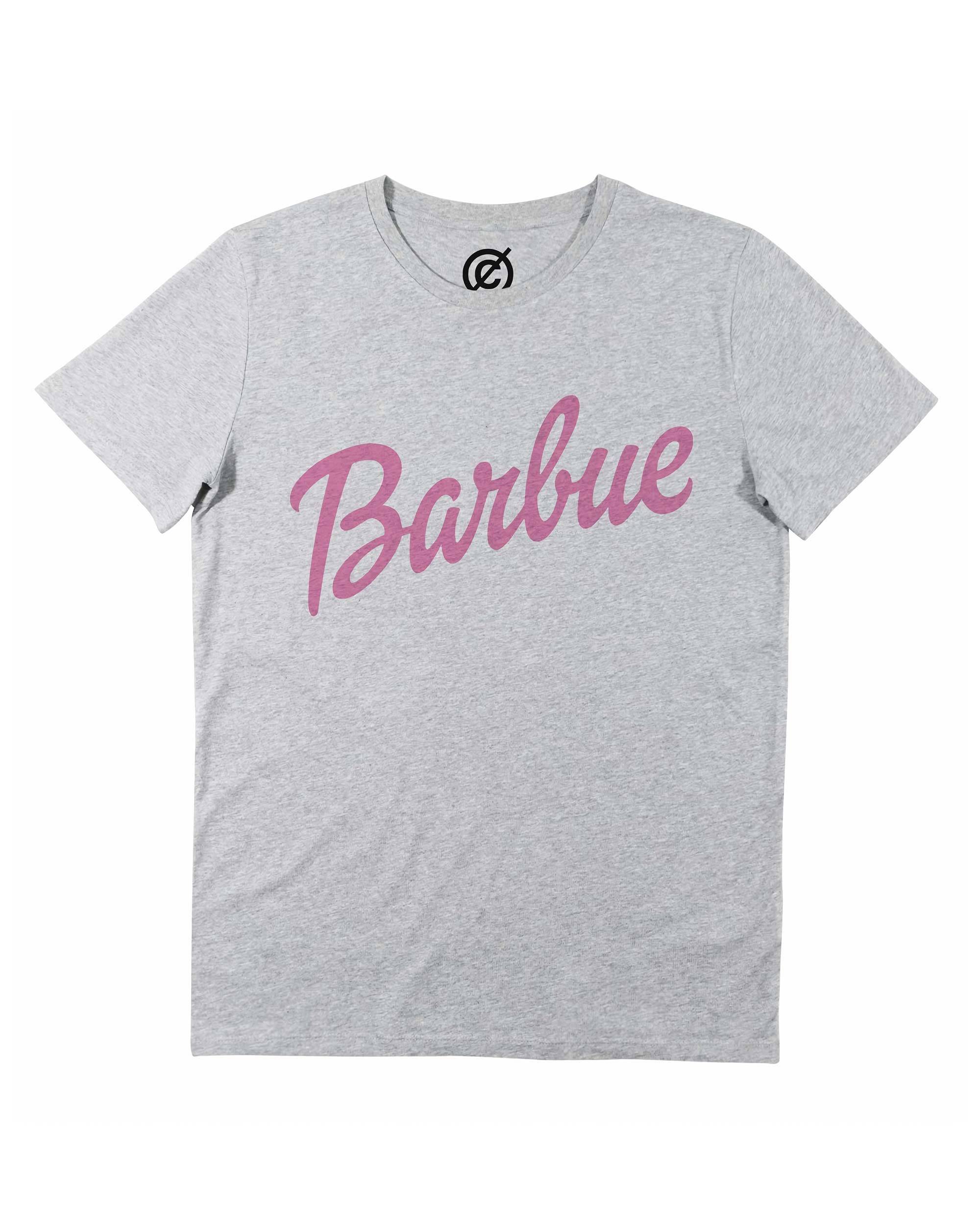 T-shirt Barbue de couleur Blanc