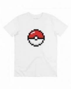 T-shirt Pokeball Pixel Grafitee
