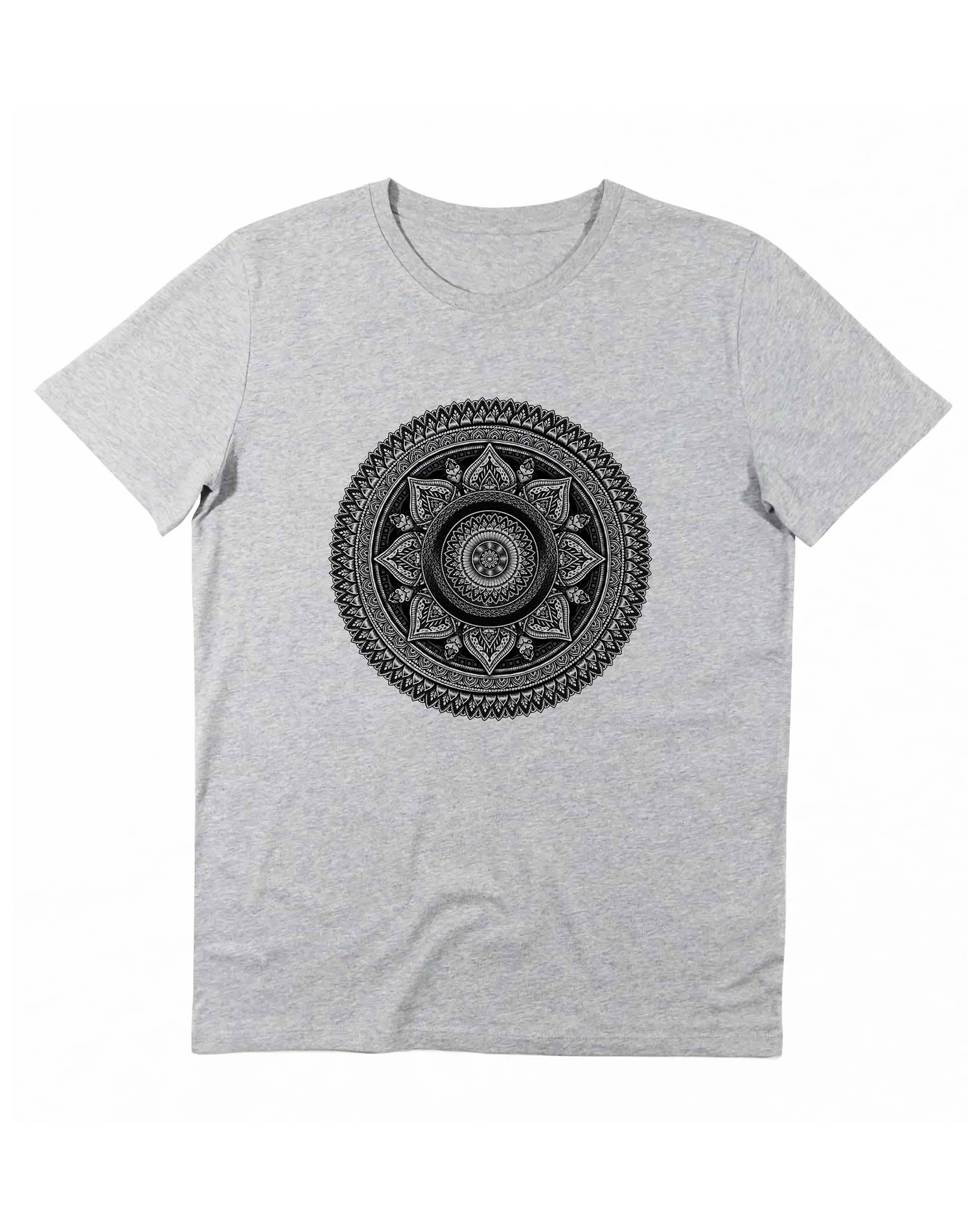 T-shirt Mandala de couleur Blanc par Neon Mystic