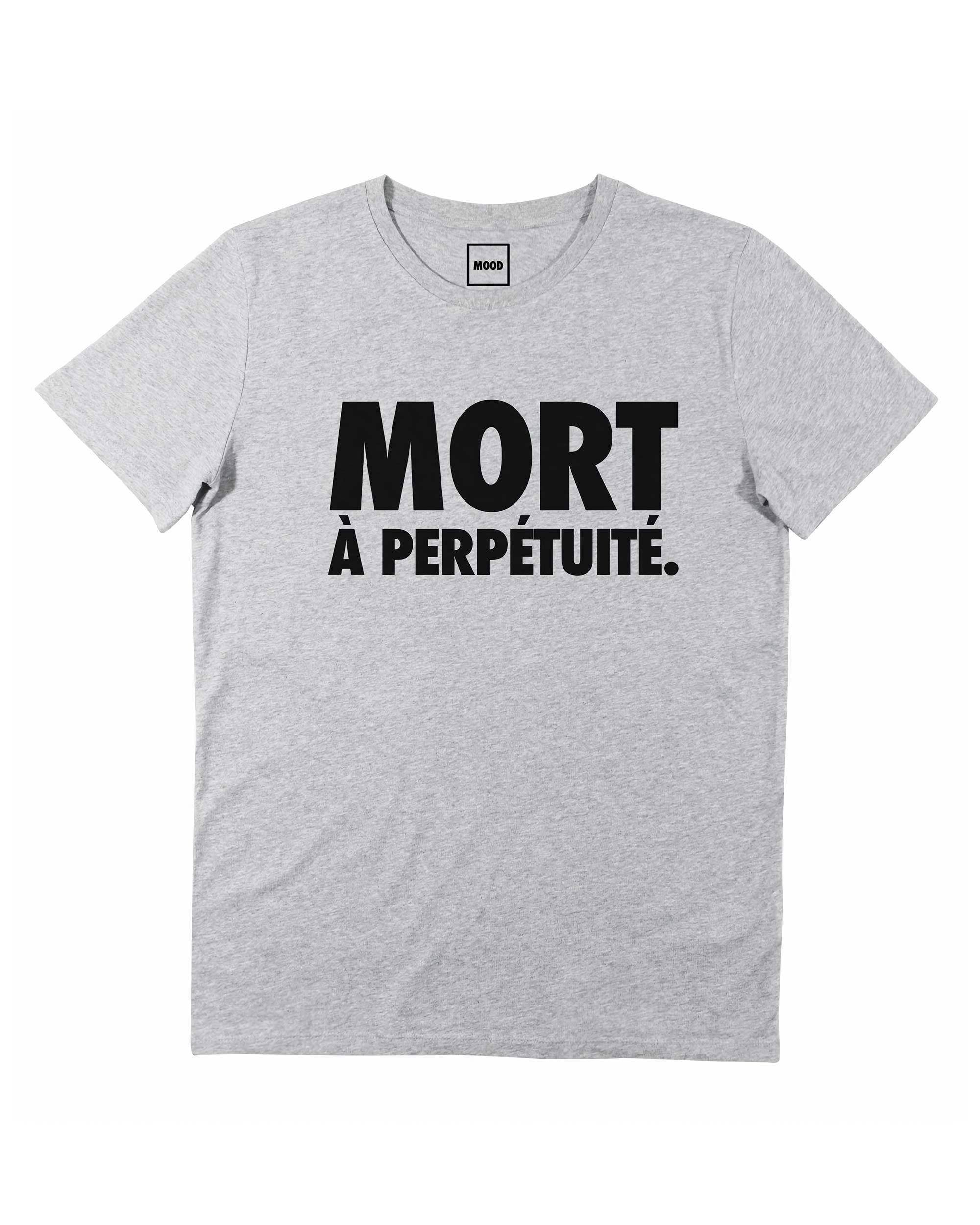 T-shirt Mort à Perpétuité de couleur Blanc