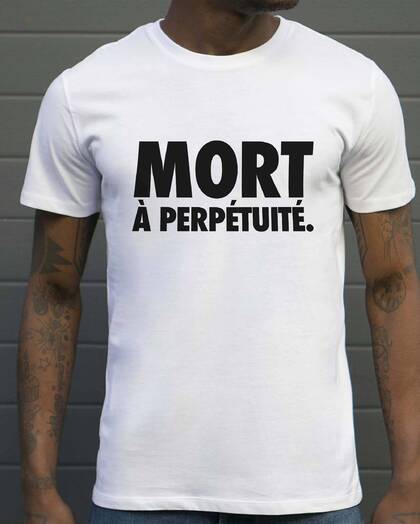 T-shirt Mort à Perpétuité Grafitee