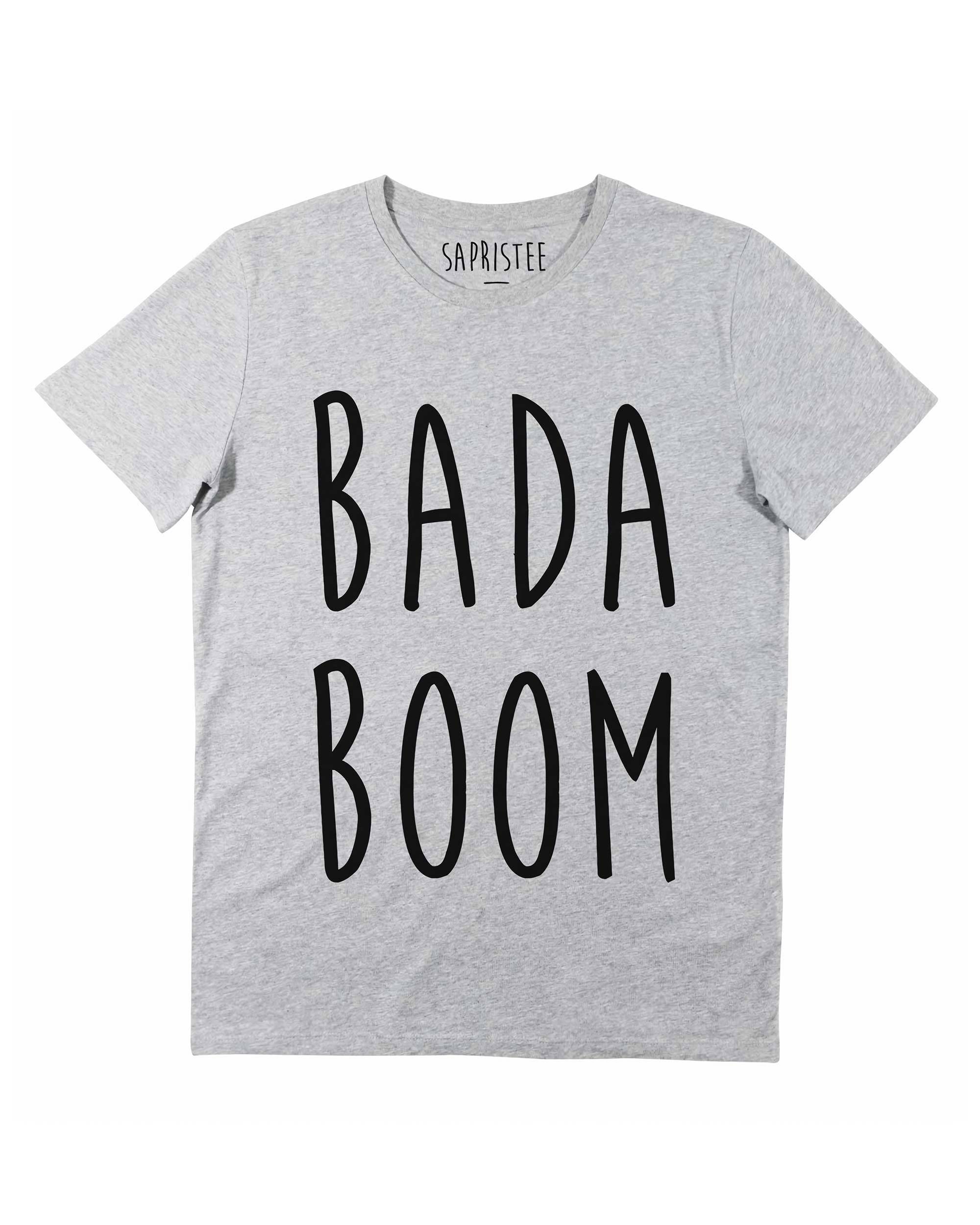 T-shirt Badaboom de couleur Blanc