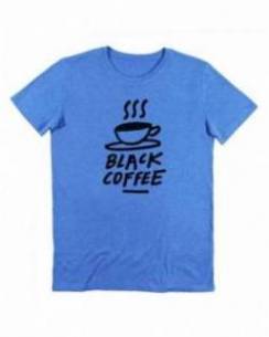 T-shirt Black Coffee Grafitee