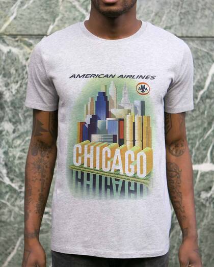 T-shirt Chicago Grafitee