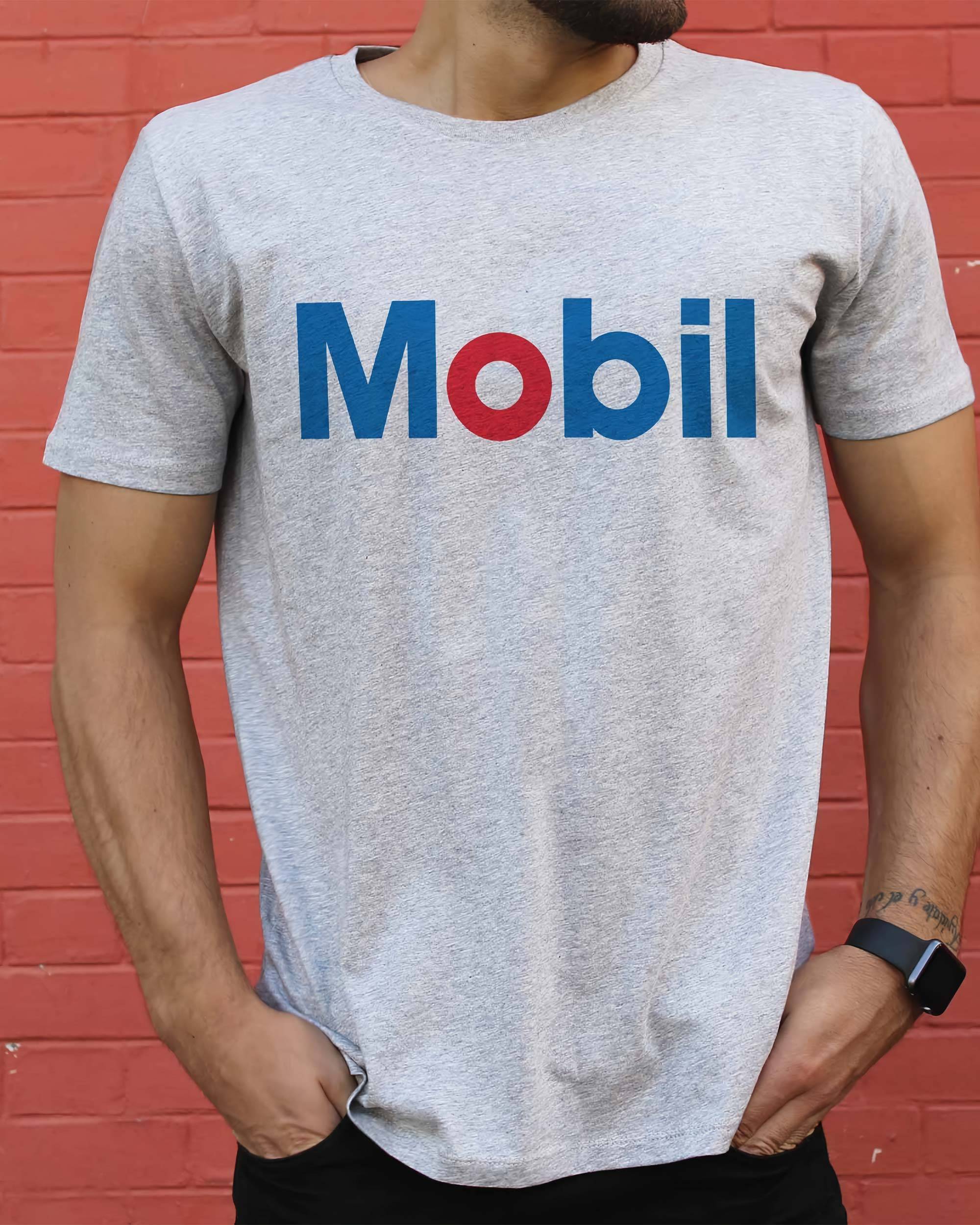 T-shirt Mobil de couleur Blanc