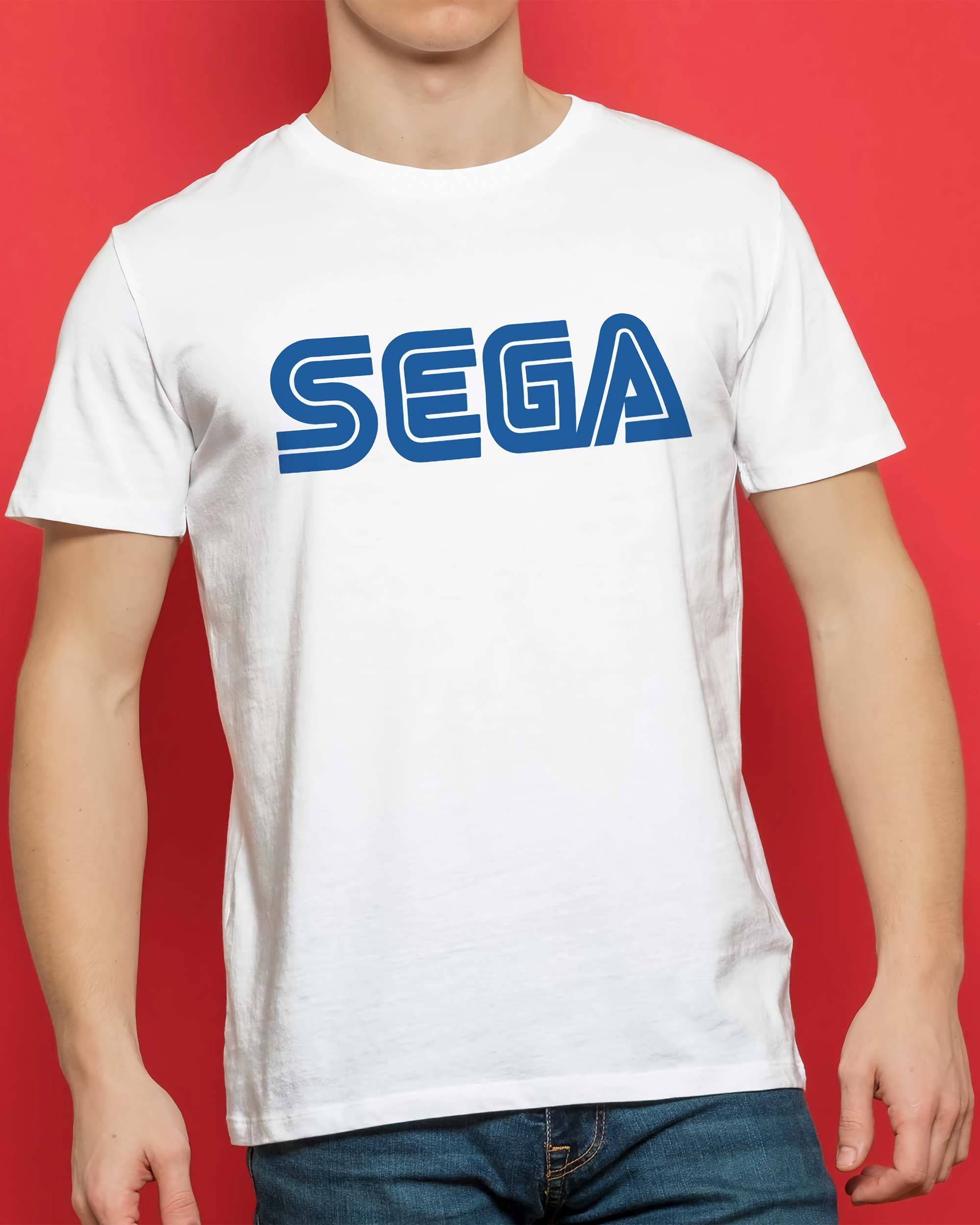 T-shirt SEGA de couleur Blanc