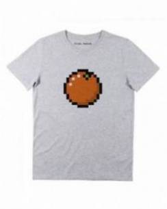 T-shirt Pixel Orange Grafitee
