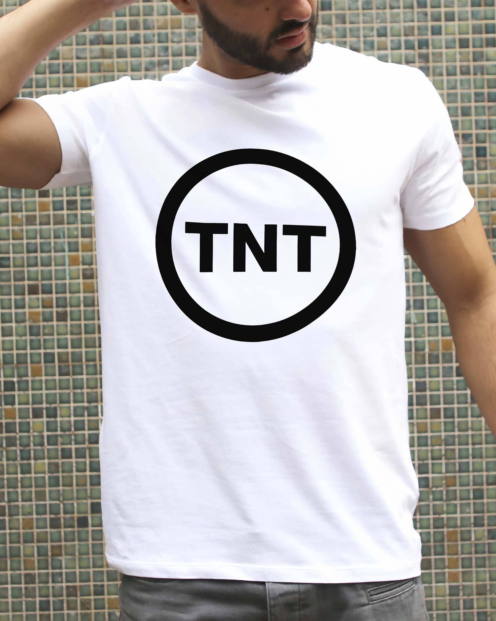 T-shirt TNT de couleur Blanc