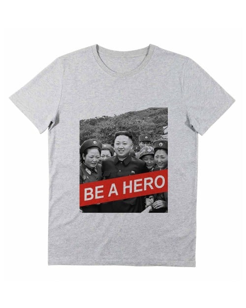 T-shirt Kim Jong Un is a Hero Grafitee