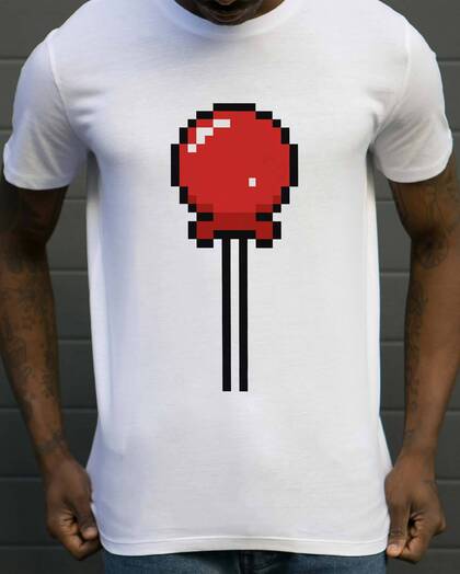 T-shirt Pixel Sucette Grafitee