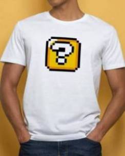 T-shirt Cube Pixel Grafitee
