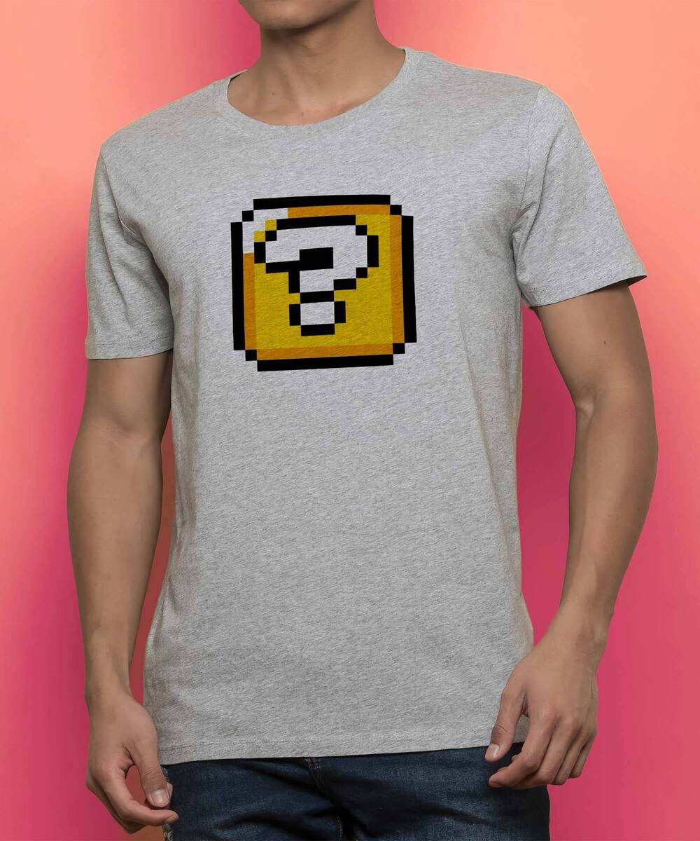 T-shirt Cube Pixel Grafitee