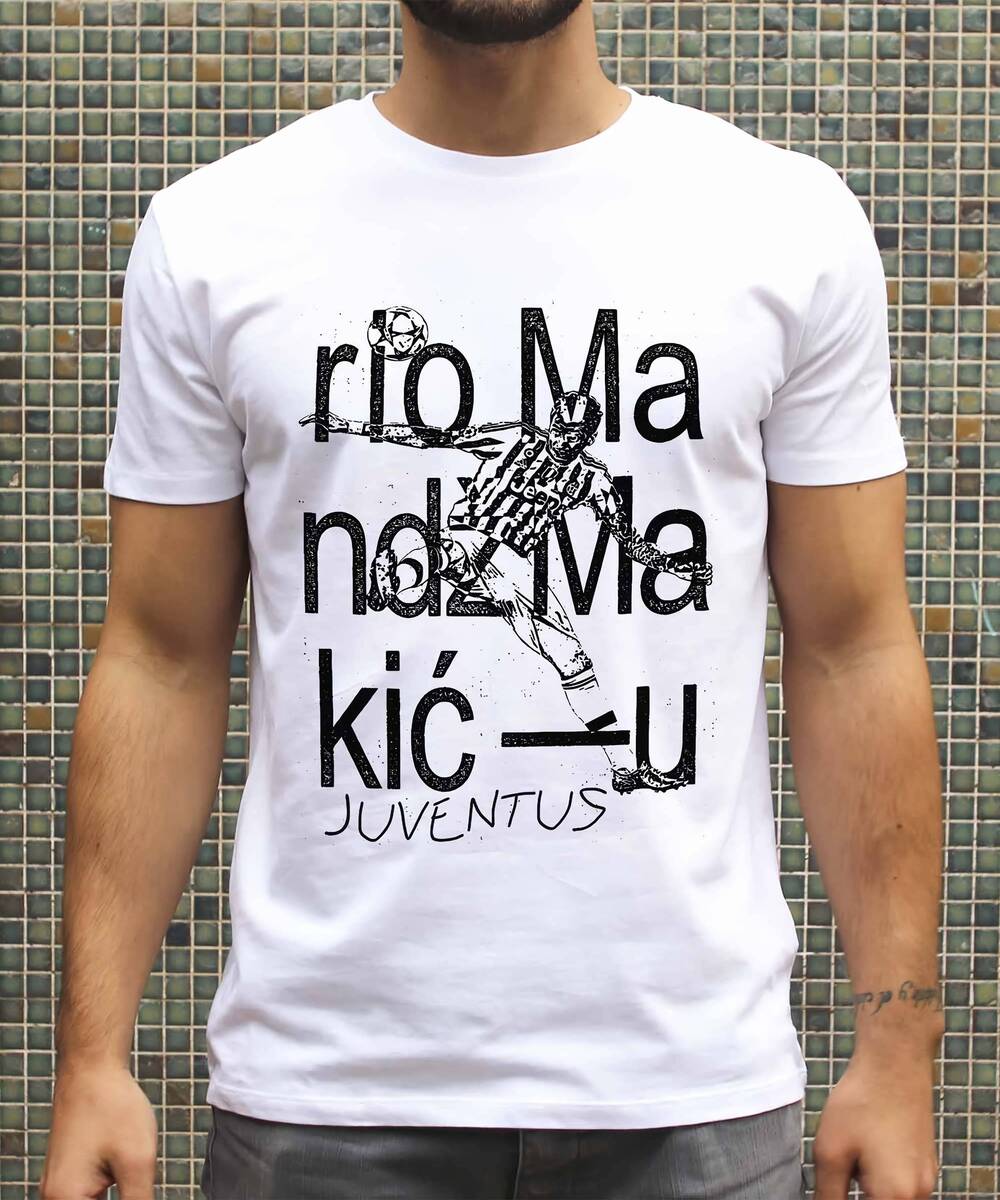 T-shirt Mandzukic Grafitee
