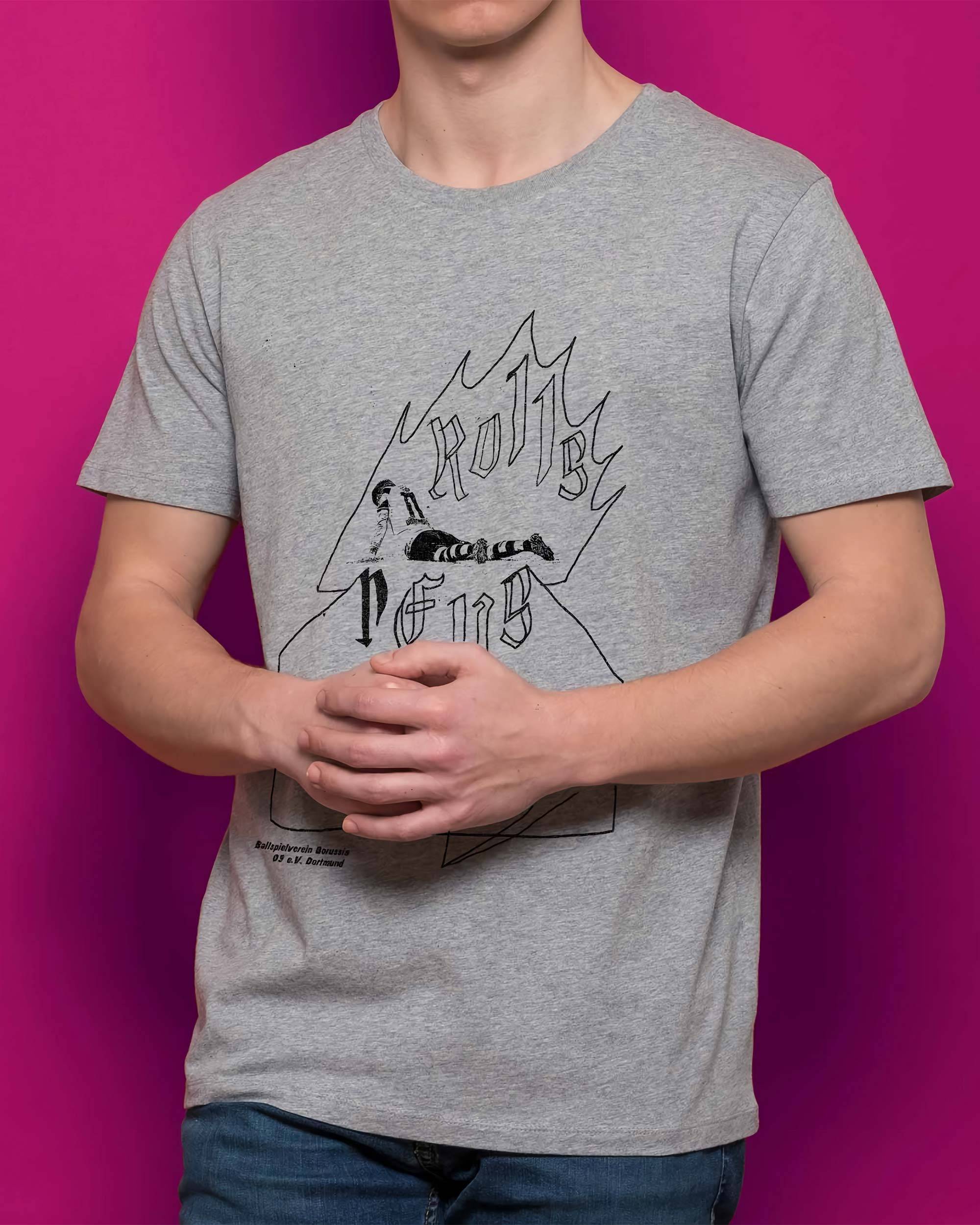 T-shirt Rolls Reus de couleur Blanc par Sucker For Soccer