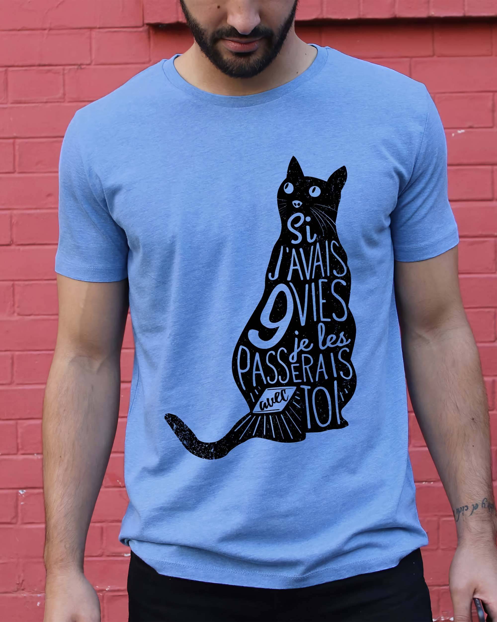 T-shirt 9 vies Grafitee