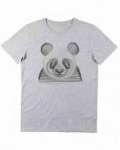 T-shirt Panda Noir Grafitee