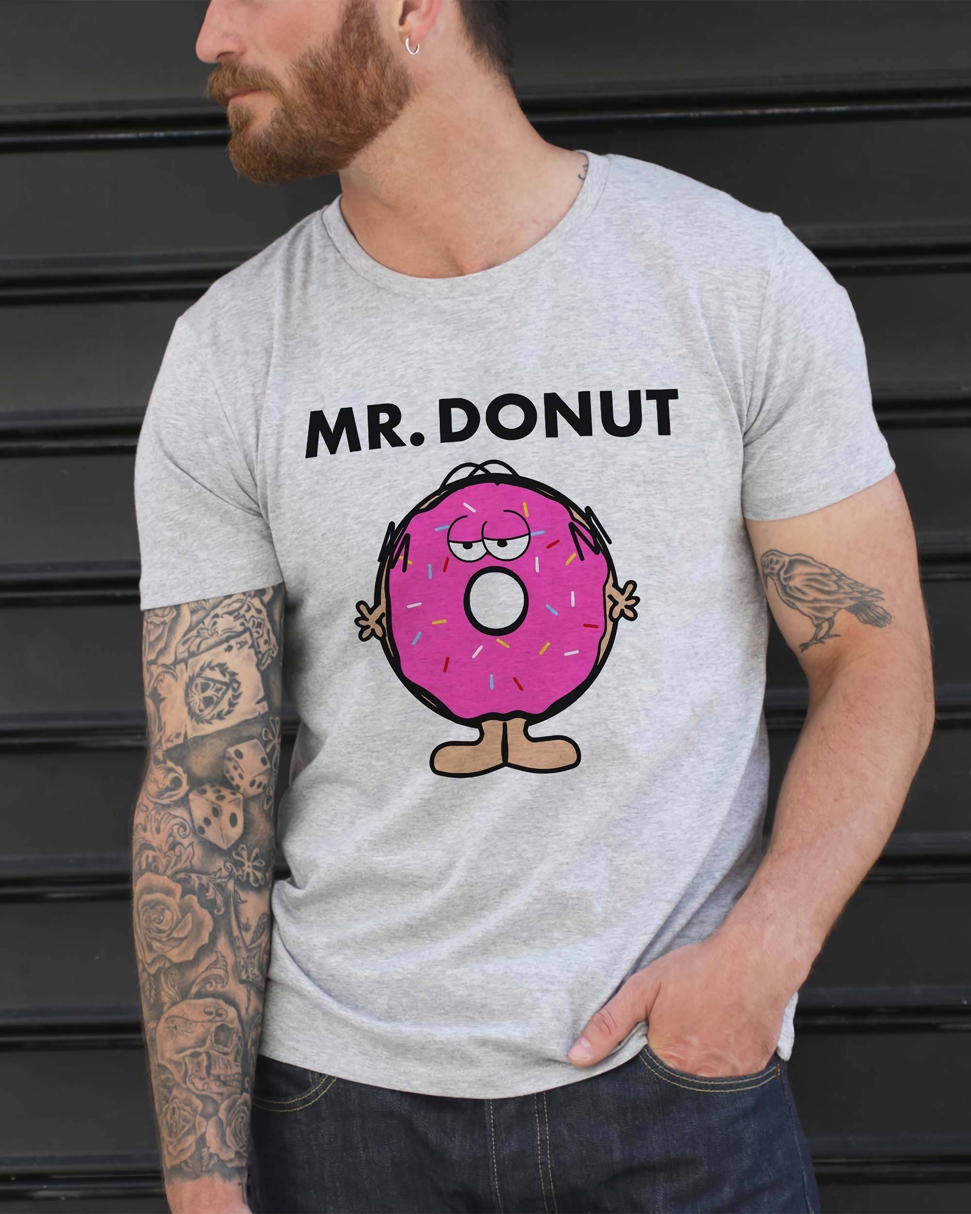 T-shirt Mister Donut de couleur Blanc