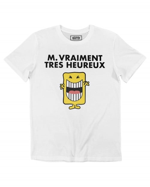 T-shirt Monsieur Heureux Grafitee