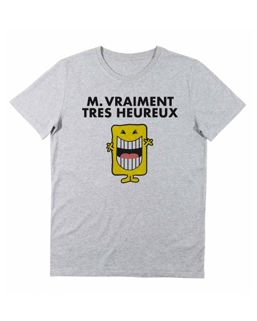 T-shirt Monsieur Heureux Grafitee