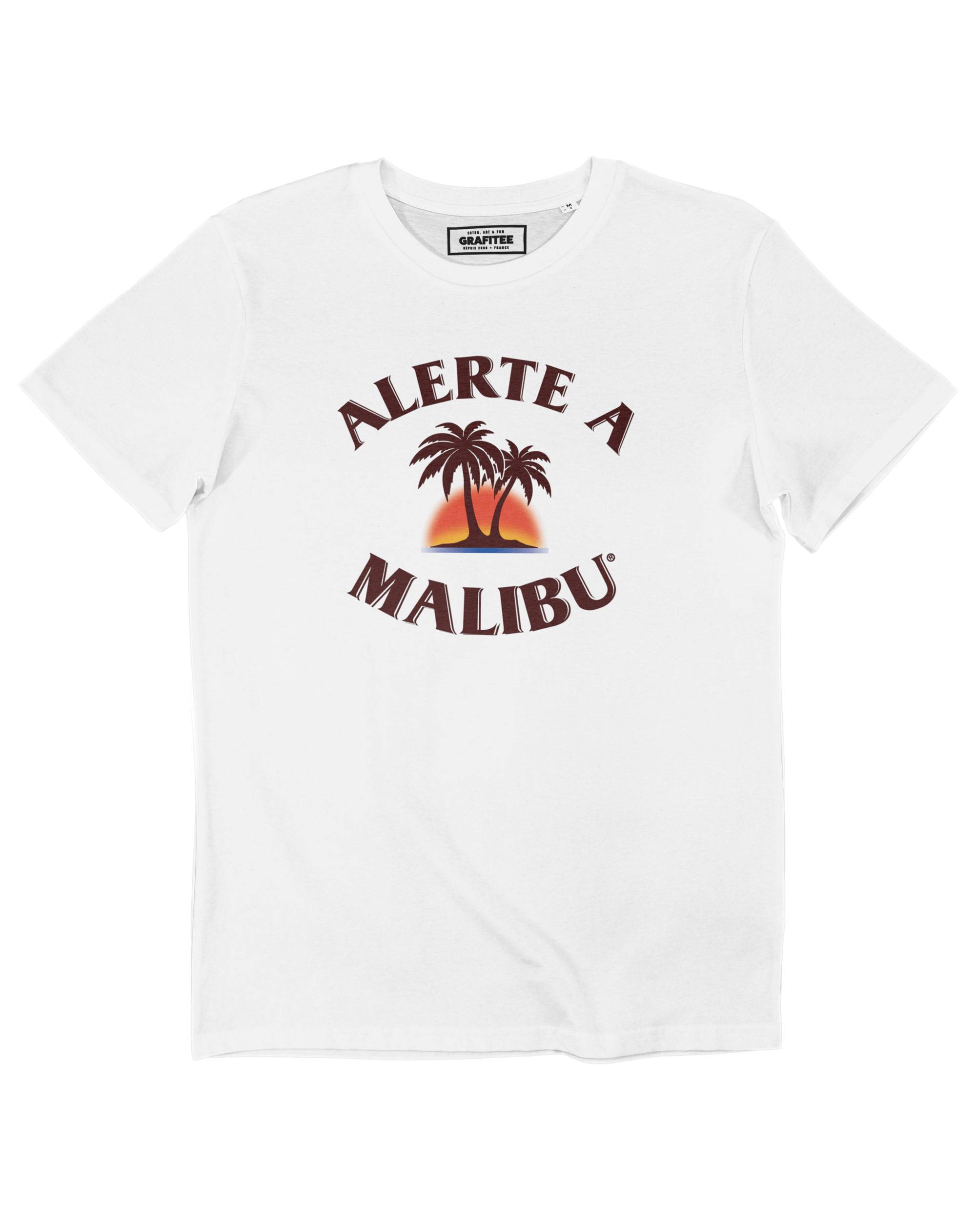 T-shirt Alerte à Malibu Grafitee
