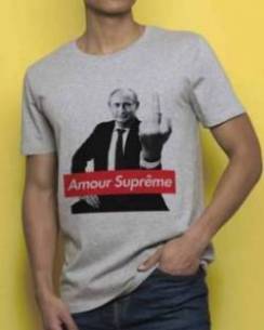 T-shirt Vladimir Poutine Grafitee