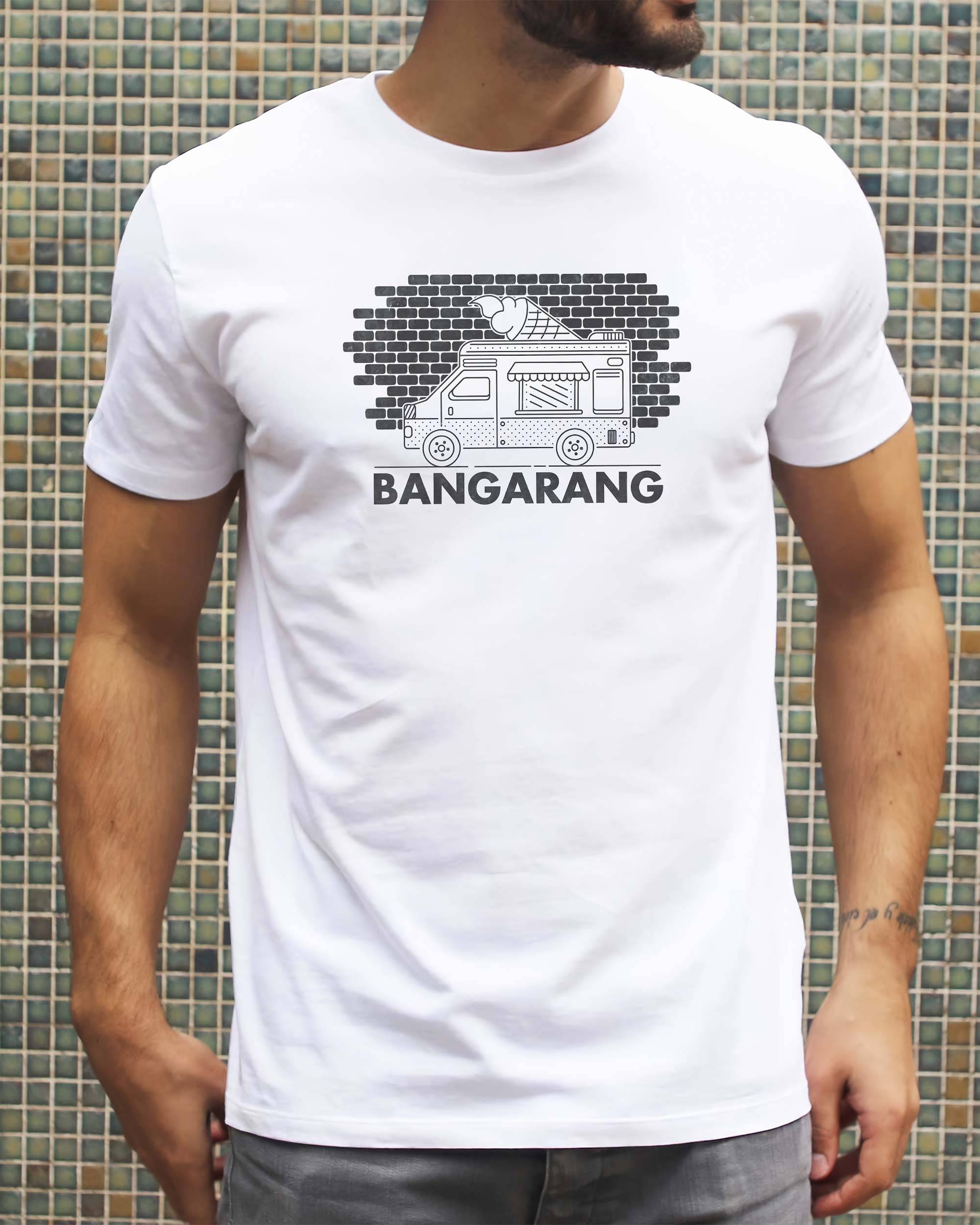 T-shirt Bangarang de couleur Blanc par Catchy