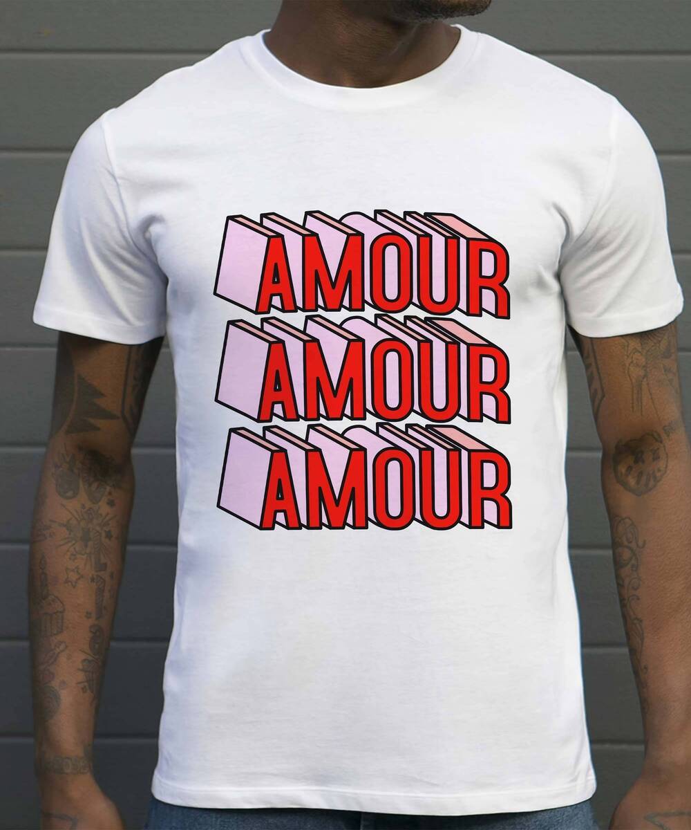 T-shirt Amour Amour Amour Grafitee