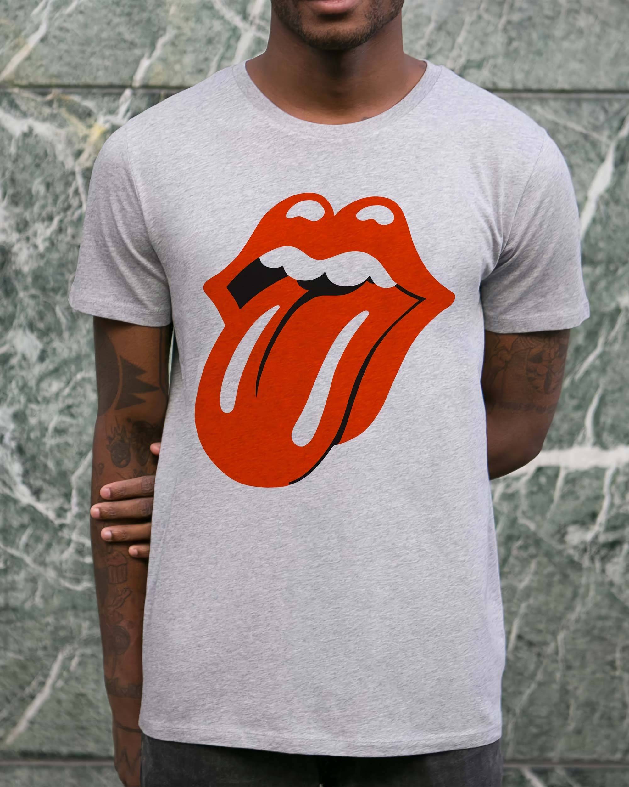 T-shirt Rolling Stones de couleur Blanc