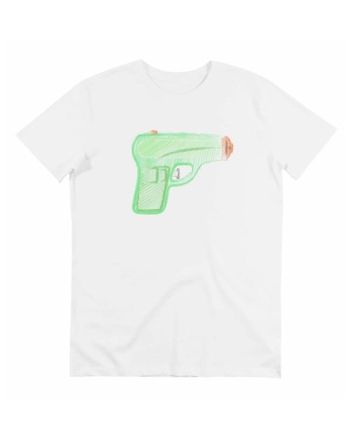 T-shirt Pistolet À Eau Grafitee