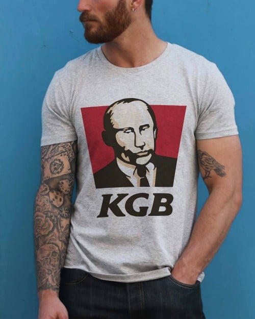 T-shirt Poulet KGB Grafitee