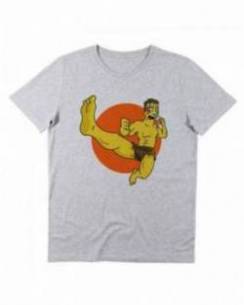 T-shirt Van Damme Simpsonized Grafitee