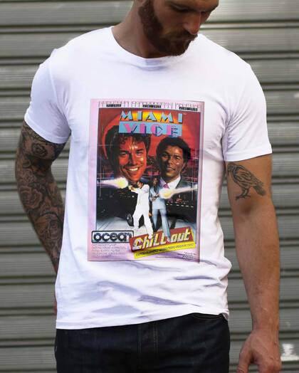 T-shirt Miami Vice Amstrad Grafitee