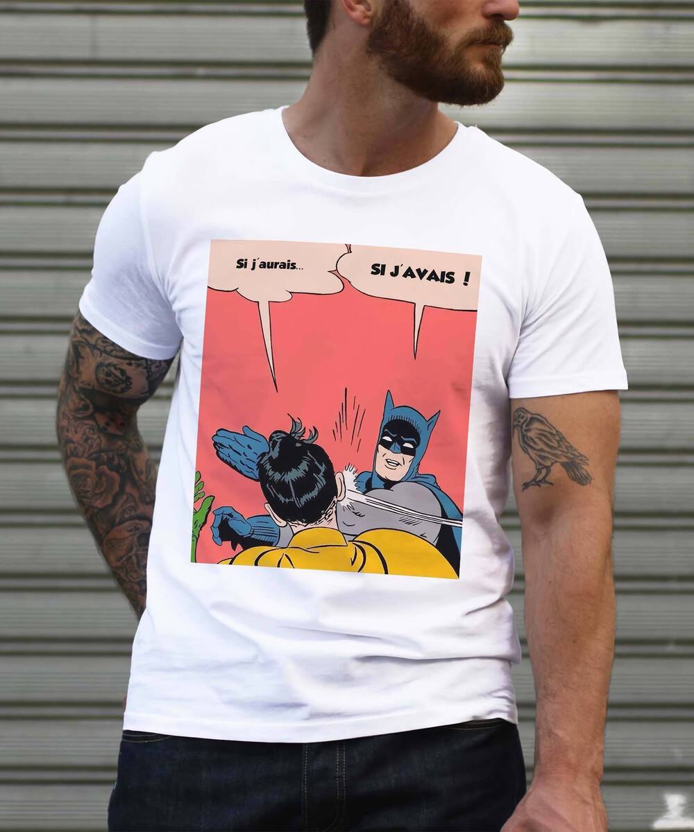 T-shirt Si J'aurais Grafitee