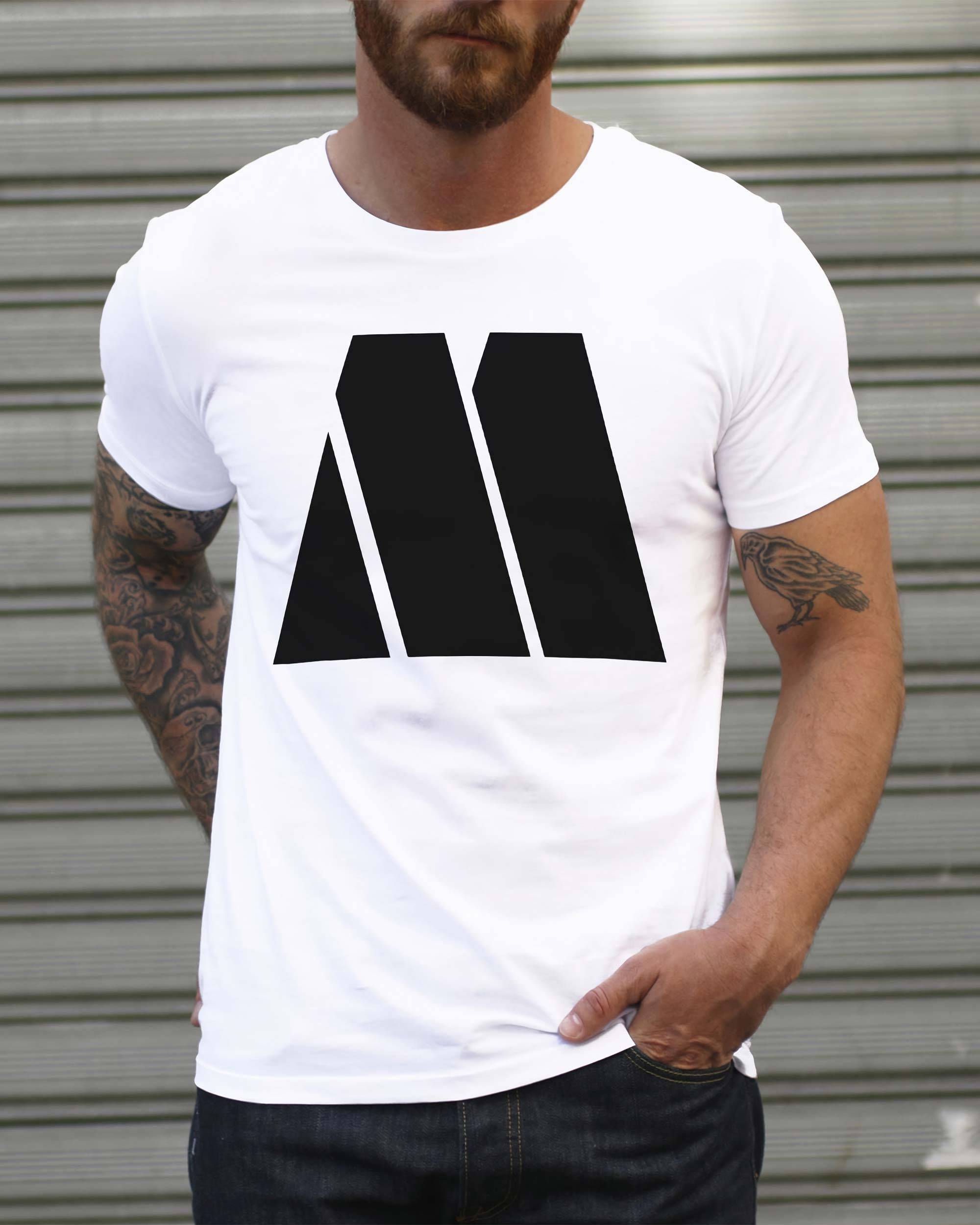 T-shirt Motown de couleur Blanc