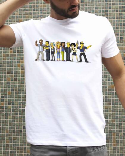 T-shirt Sense8 Simpsonized Grafitee