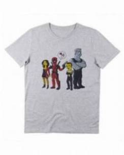 T-shirt Deadpool Simpsonized Grafitee