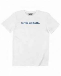 T-shirt La Vie est Belle Grafitee