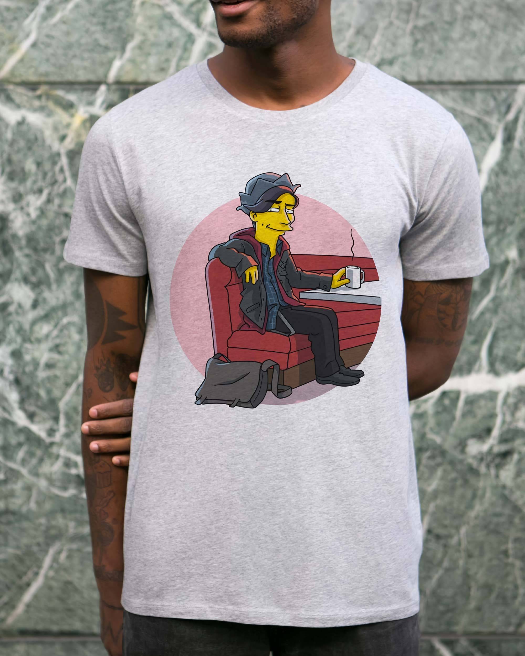 T-shirt Jughead Simpsonized de couleur Blanc par ADN
