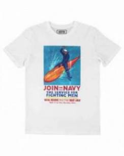 T-shirt Join The Navy Grafitee